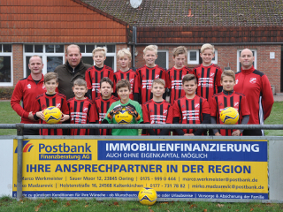 Neue Trikots für die TuS Stu-Sie E-Jugend